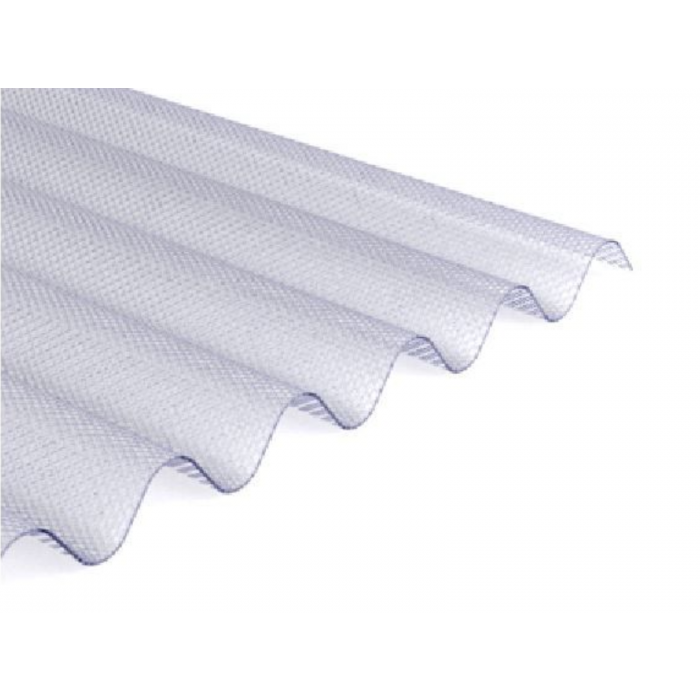 Tôle translucide en fibre de verre pour tôle ondulée - Longueur de